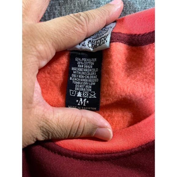 Salt Creek Women's Raglan Portland Oregon Spell-out Sweatshirt Sz M - Picture 5 of 6